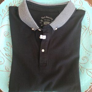 Red Herring Cotton/Poly Blend S/S Knit Collar Polo